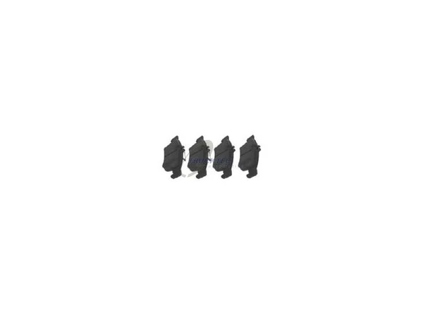 02.35.115 TRUCKTEC Комплект тормозных колодок, дисковый тормоз (фото 2)