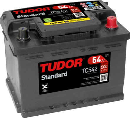 TC542 TUDOR Стартерная аккумуляторная батарея (фото 3)