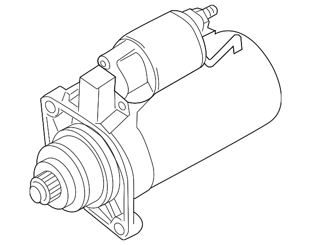 02Z911023GX VAG Стартер 02z911023gx (фото 1)