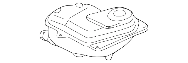 8D0121403D VAG Бачок расширительный audi a4 1.6/1.8/2.4-2.8/1.9tdi 95-97 (фото 1)