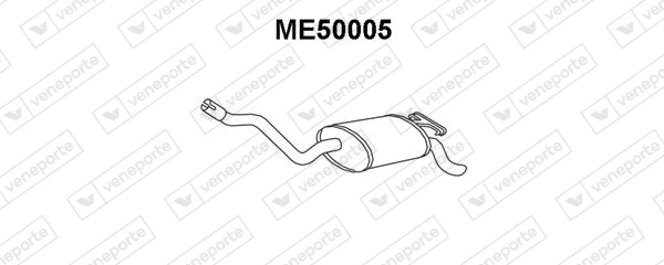 ME50005 VENEPORTE Глушитель выхлопных газов конечный (фото 2)