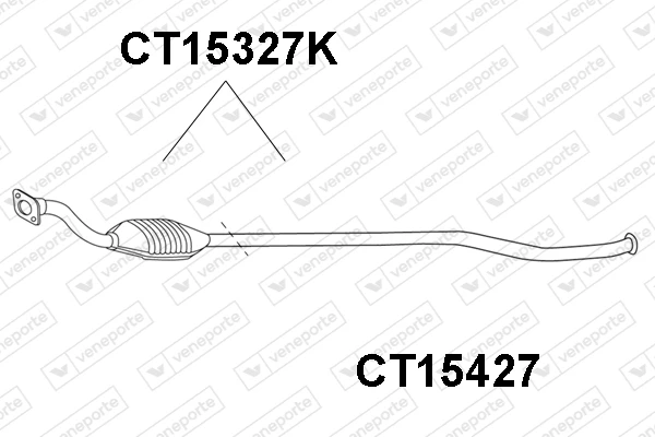 CT15327K VENEPORTE Катализатор (фото 1)