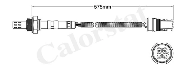 LS140266 VERNET-CALORSTAT Лямбда-зонд (фото 2)