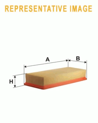 WA6213 WIX Воздушный фильтр (фото 2)