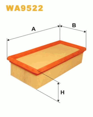 WA9522 WIX Воздушный фильтр (фото 1)