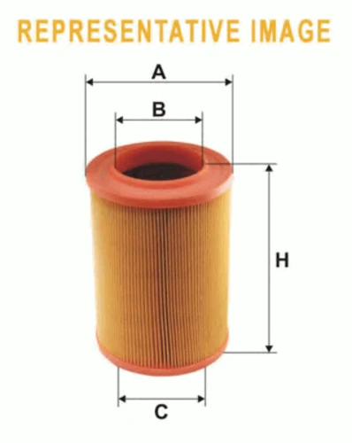 WA6744 WIX Воздушный фильтр (фото 1)