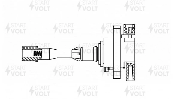 SC 1705 STARTVOLT Катушка зажигания (фото 1)