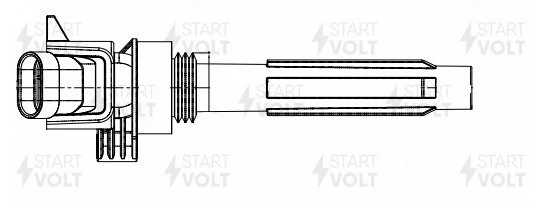 SC 1703 STARTVOLT Катушка зажигания (фото 1)