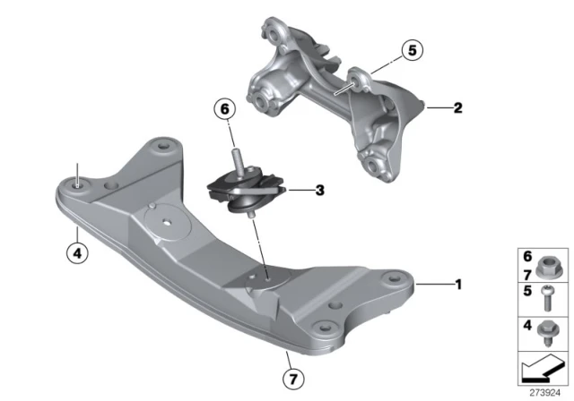 22316796617 BMW Подшипник коробки передач BMW 1' F20, LCI, F21, 2' F22, F23, 3' F30, F31, F34 GT, F35 (фото 2)