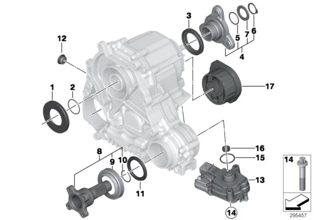 22 31 6 861 324 BMW Подшипник коробки передач BMW 1' F20, LCI, F21, 2' F22, F23, 3' F30, F31, F34 GT, F35 (фото 2)