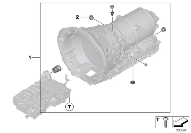 24147588896 BMW К-т мелких деталей BMW 1' F20, LCI, F21, 2' F22, F23, 3' F30, F31, F34 GT, F35, G20, (фото 1)