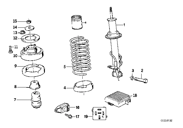 31331134314 BMW Защитная трубка BMW 3' E30, 5' E28, E34, 6' E24, 7' E32, Z1 Roadster (фото 2)