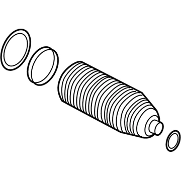 32102454428 BMW Ремонтный комплект гофрированного кожуха BMW 5' E60, LCI, E61, 6' E63, E64, X3 E83, (фото 1)