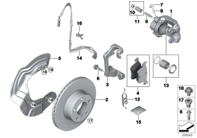 34106762851 BMW Защитный кожух Л BMW 1' E81, E82, E87, LCI, E88, 3' E90, E91, E92, E93, Z4 E89 (фото 2)