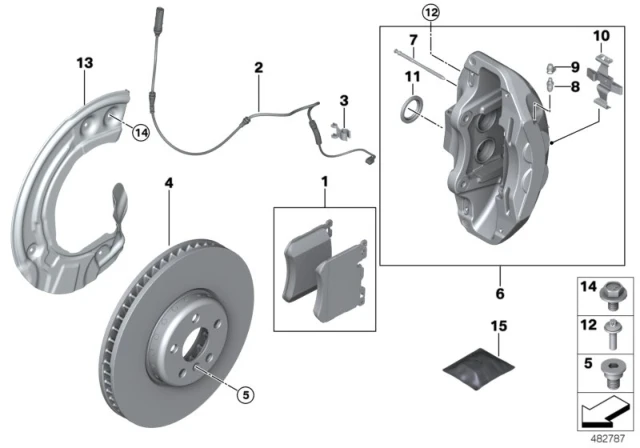 34 10 6 880 075 BMW Тормозной диск BMW (фото 2)