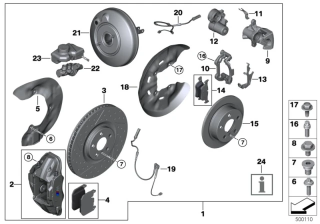 34106889266 BMW Тормозные колодки дисковые BMW 34 10 6 889 266 (фото 2)