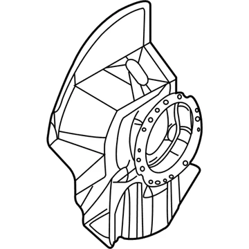 34116750129 BMW Защитный кожух Л BMW 3' E46, Z4 E85 (фото 1)