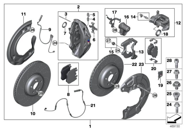 34116768188 BMW Ремонтный комплект штуцера для прокачки BMW 1' E81, E82, E87, LCI, E88, F40, F52, 2' (фото 2)