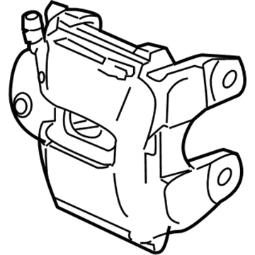 34116776783 BMW Корпус суппорта тормозного механизма Л BMW X4 F26, X5 E70, LCI, F15, X6 E71, F16 (фото 1)