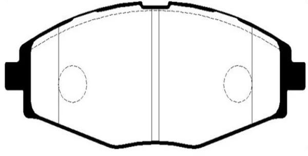 CKKD-2 CTR Комплект тормозных колодок, дисковый тормоз (фото 1)