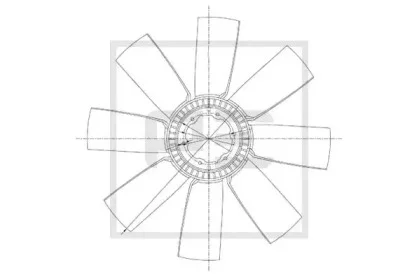 100.230-00A PE AUTOMOTIVE Рабочее колесо вентилятора (фото 2)