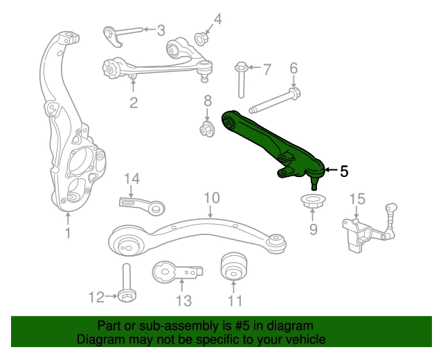 T4A41757 JAGUAR Arm-wishbone (фото 2)