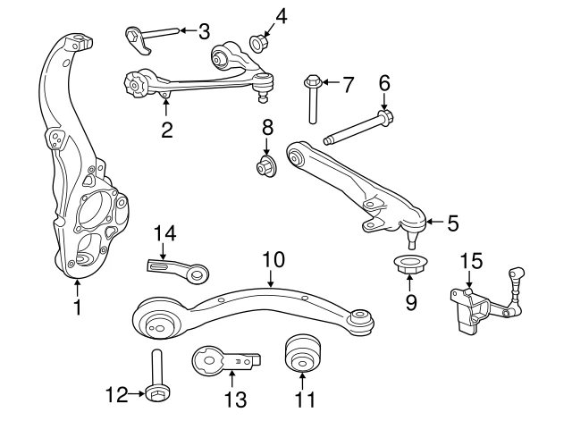 T4A41757 JAGUAR Arm-wishbone (фото 3)