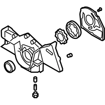 2131039511 HYUNDAI/KIA/MOBIS Масляный насос двигателя (фото 5)