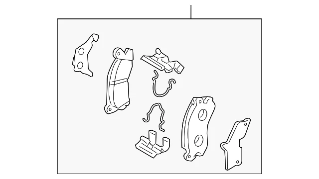 EFY52623Z MAZDA Тормозные колодки дисковые efy52623z (фото 1)