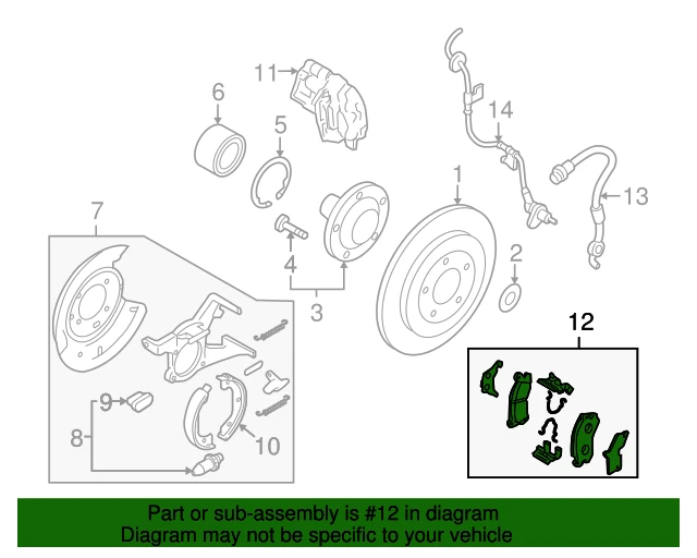 EFY52623Z MAZDA Тормозные колодки дисковые efy52623z (фото 2)