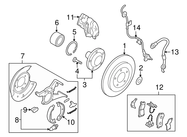 EFY52623Z MAZDA Тормозные колодки дисковые efy52623z (фото 3)