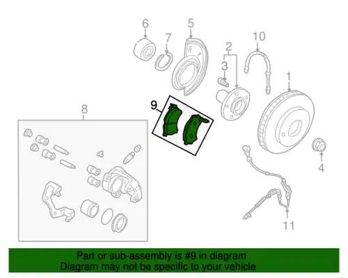 ZZC43323Z MAZDA Тормозные колодки дисковые zzc43323z (фото 2)