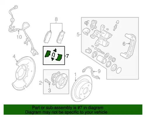 GPYA2643ZC MAZDA Тормозные колодки дисковые gpya2643zc (фото 2)