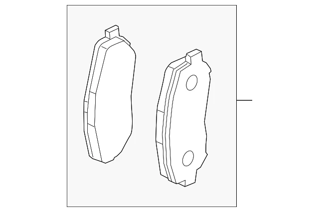 K0Y13323Z MAZDA Тормозные колодки дисковые k0y13323z (фото 1)