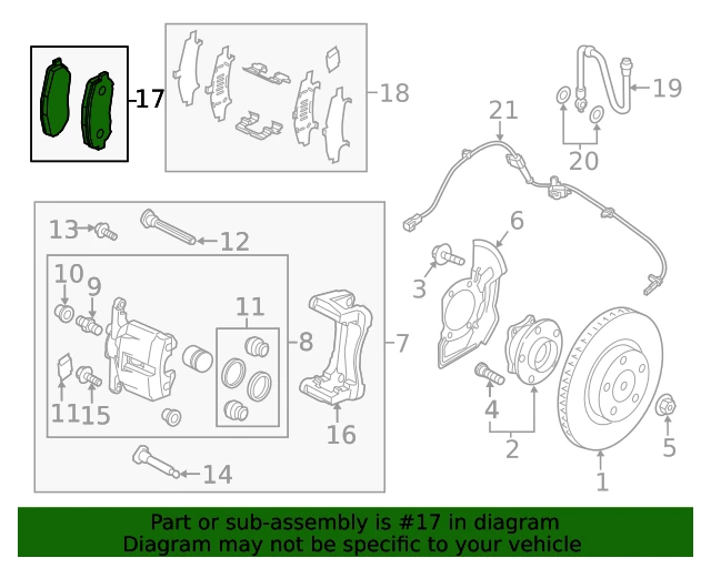 K0Y13323Z MAZDA Тормозные колодки дисковые k0y13323z (фото 2)