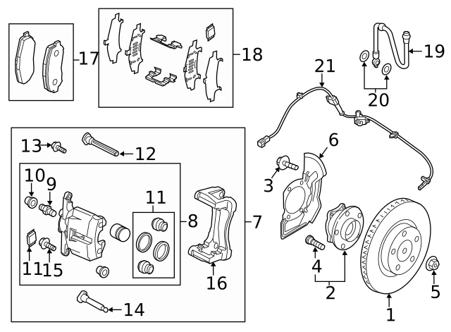 K0Y13323Z MAZDA Тормозные колодки дисковые k0y13323z (фото 3)