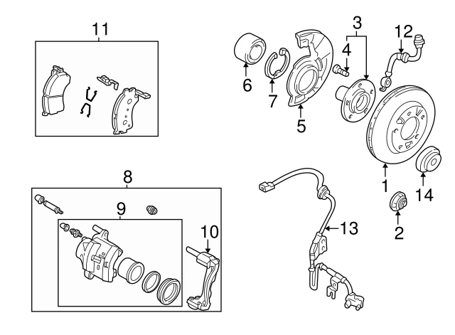 G2YS3323Z MAZDA Тормозные колодки дисковые g2ys3323z (фото 3)