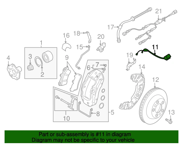 7L0907637 PORSCHE Датчик тормозных колодок 7l0907637 (фото 4)