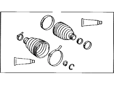 04438-52041 TOYOTA Комплект пыльника шруса наружн. toyo (фото 4)