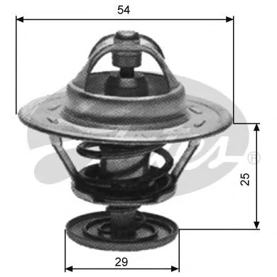 TH11174G1 GATES Термостат (фото 1)