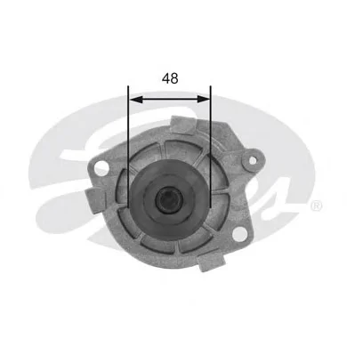 Z80444 GATES Водяной насос (помпа) (фото 1)