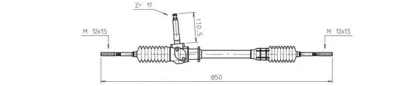 DSR919L DELCO REMY Рулевая рейка (фото 1)