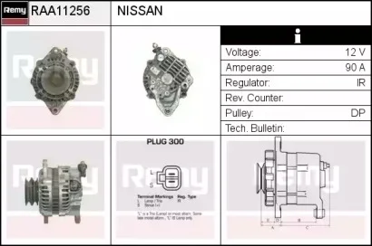 RAA11256 DELCO REMY Генератор (фото 1)