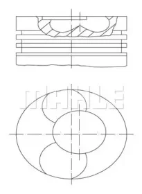 021 TC 15195 000 KNECHT/MAHLE Турбина в сборе (фото 1)