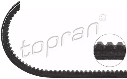 100 662 TOPRAN Ремень (фото 1)