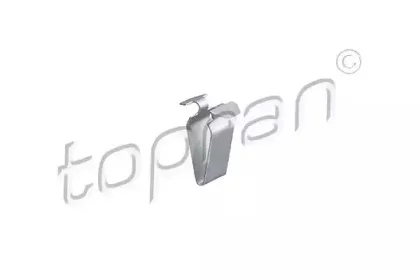 115 324 TOPRAN Клипса крепления (пистон) (фото 1)