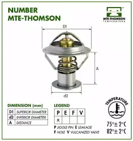 VT205.89 MTE-THOMSON Термостат (фото 2)
