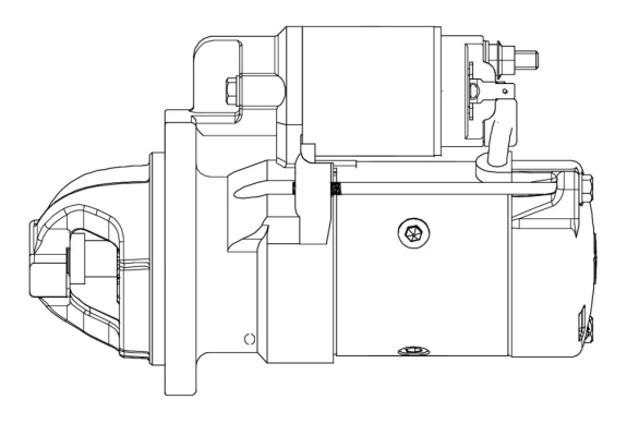 M81R2502AM PRESTOLITE ELECTRIC Стартер (фото 3)