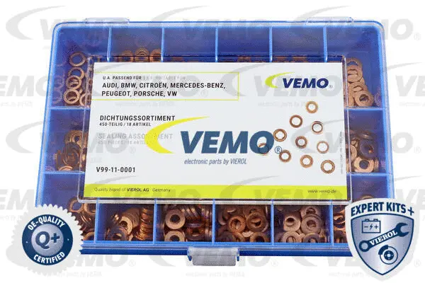 V99-11-0001 VEMO Комплект прокладок, форсунка (фото 2)