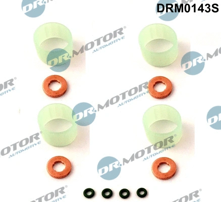 DRM0143S Dr.Motor Automotive Комплект прокладок, форсунка (фото 1)